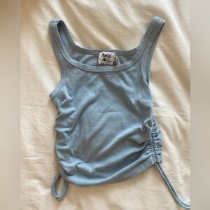 Princess Polly madelyn ruche tank top XS